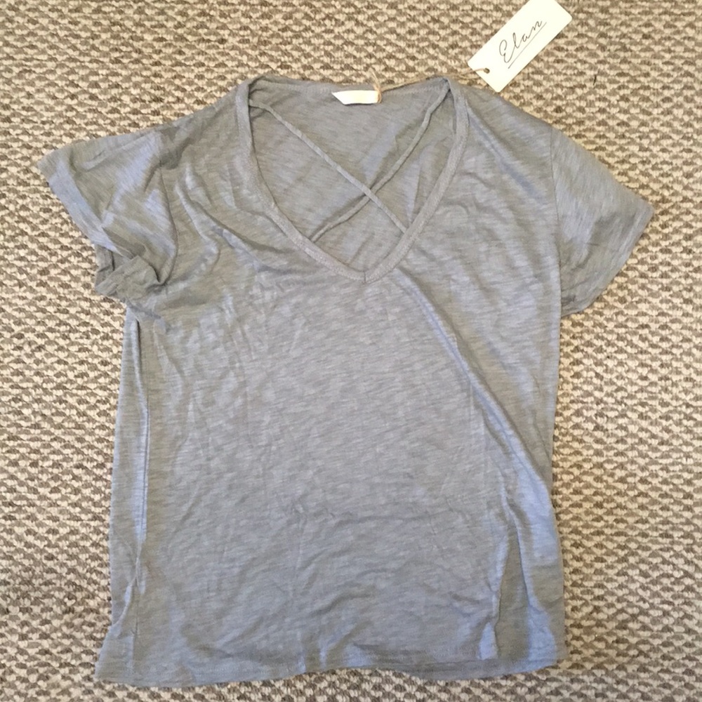 NWT Elan Criss Cross Top (S)